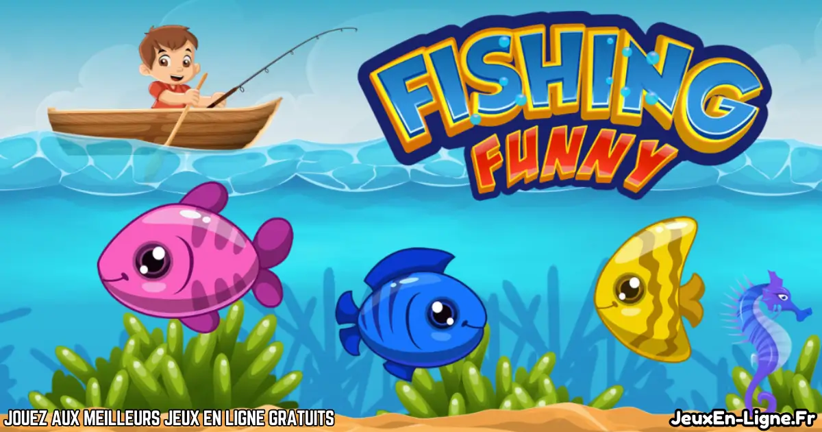 Joue à  Funny Fishing Gratuit En Ligne