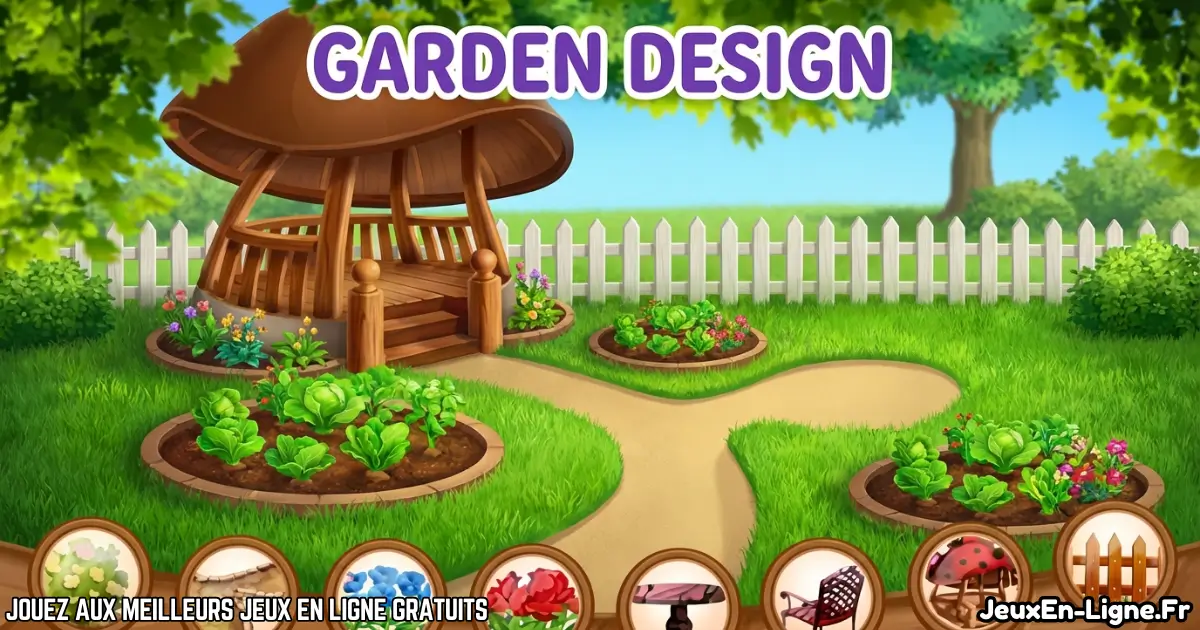 Joue à Garden Design Gratuit En Ligne