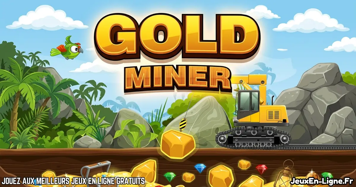 Joue à  Gold Miner Gratuit En Ligne