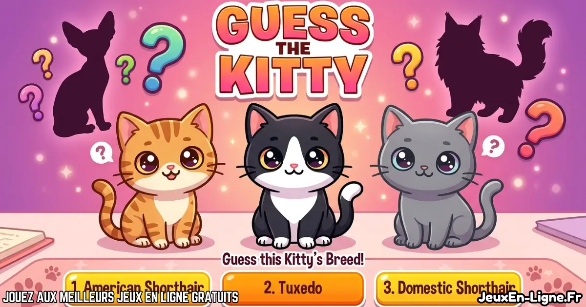Joue à  Guess The Kitty Gratuit En Ligne