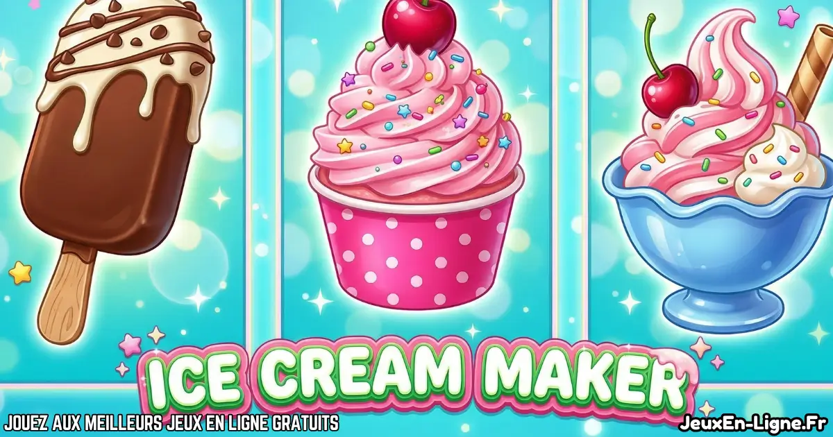 Joue à  Ice Cream Maker Gratuit En Ligne