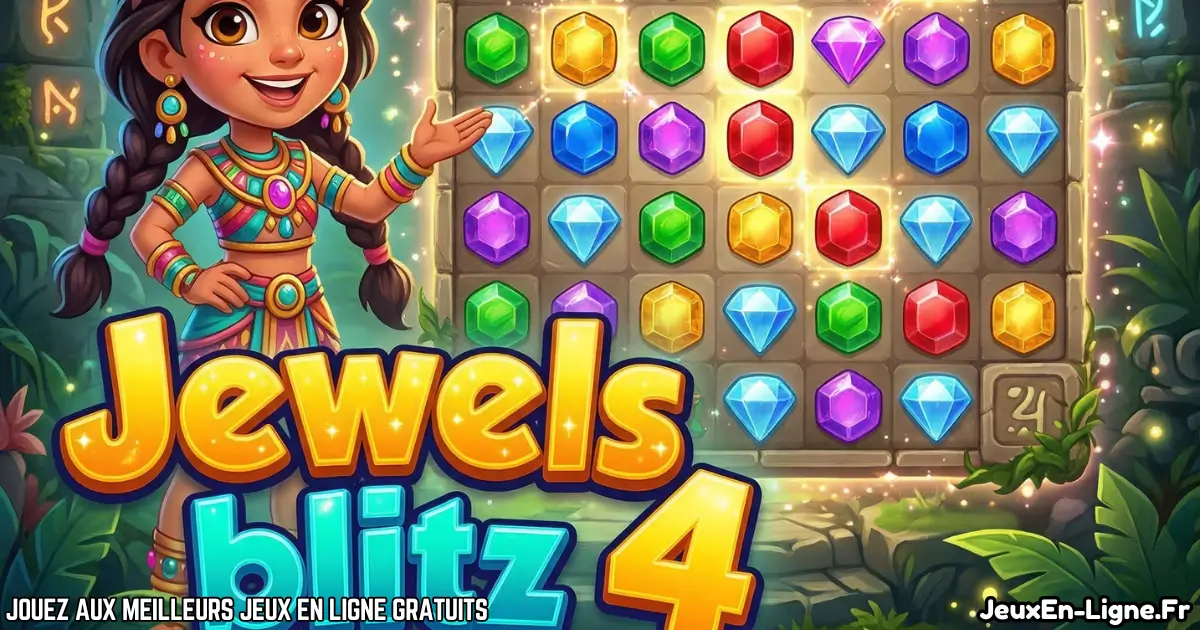 Joue à  Jewels Blitz 4 Gratuit En Ligne