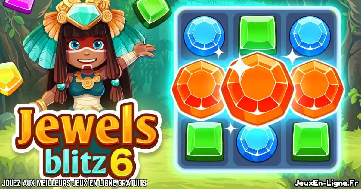 Joue à Jewels Blitz 6 Gratuit En Ligne