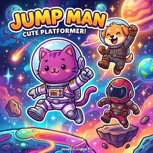 Jump Man Icon
