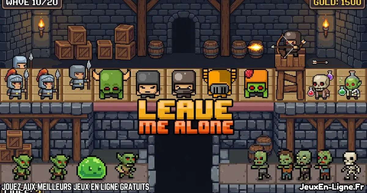 Joue à  Leave Me Alone Gratuit En Ligne