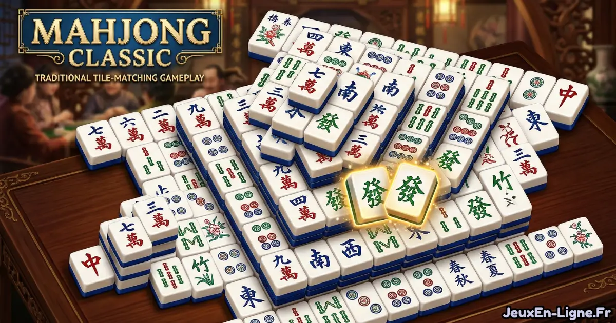 Joue à Mahjong Classic Gratuit En Ligne