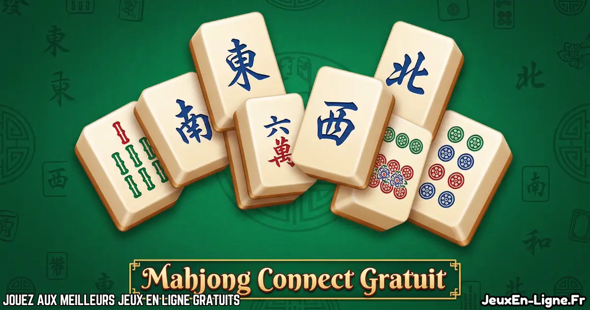Joue à  Mahjong Connect Gratuit Gratuit En Ligne
