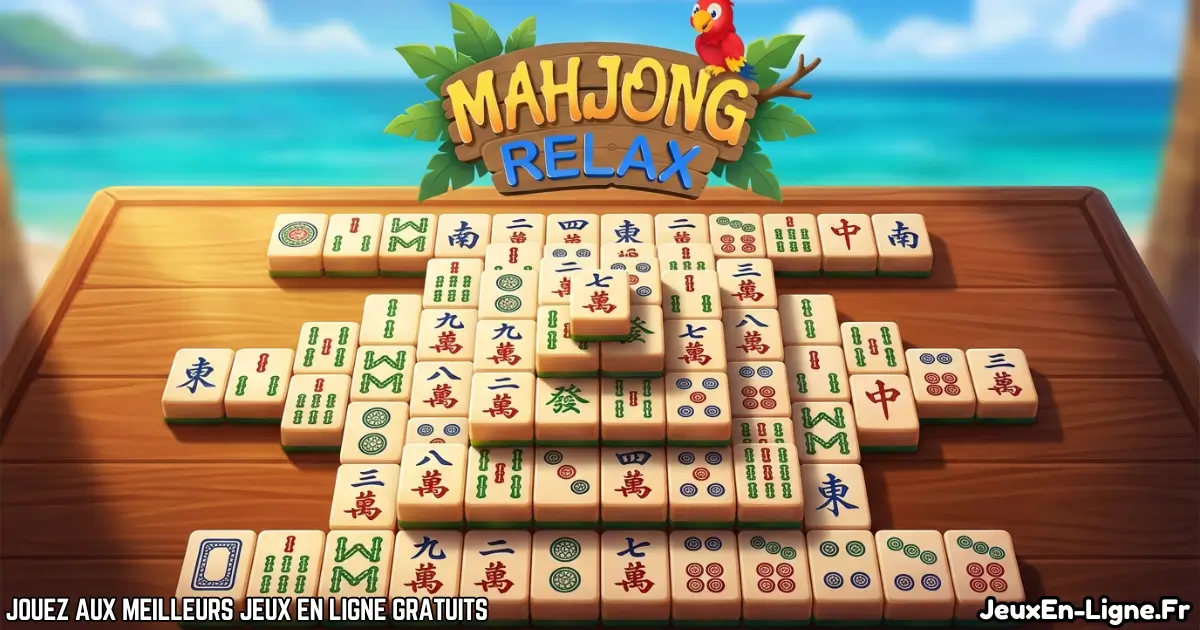 Joue à Mahjong Relax Gratuit En Ligne