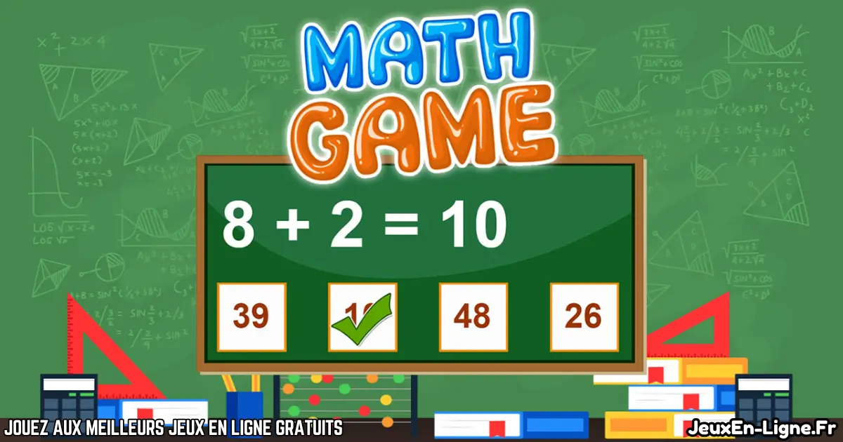 Joue à Math Game Gratuit En Ligne