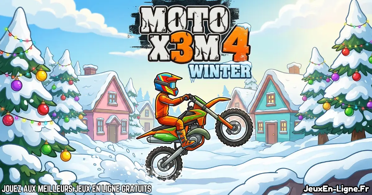 Joue à Moto X3M 4 Winter Gratuit En Ligne