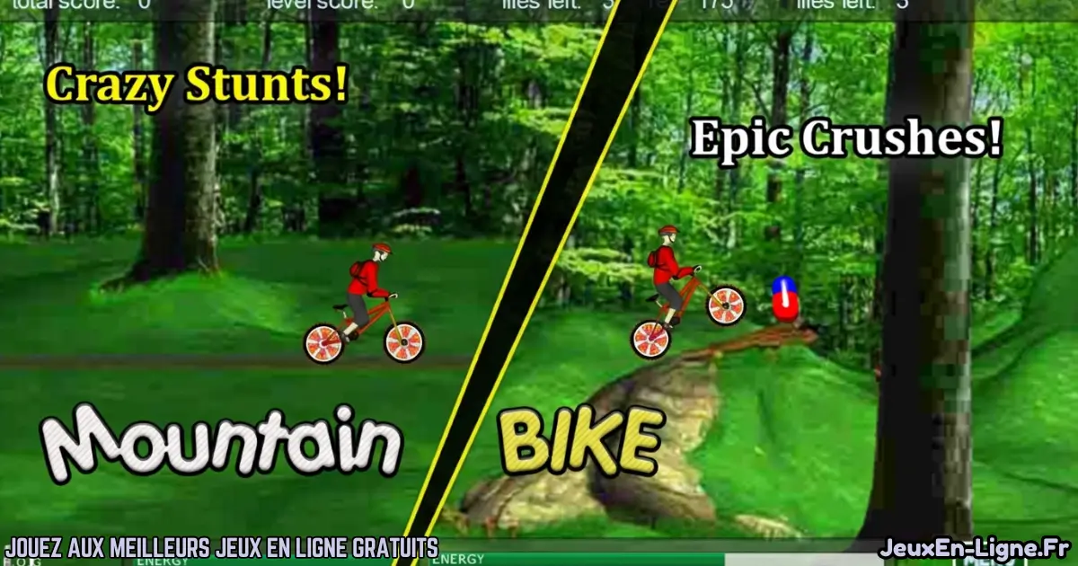 Joue à   Mountain Bike Gratuit En Ligne