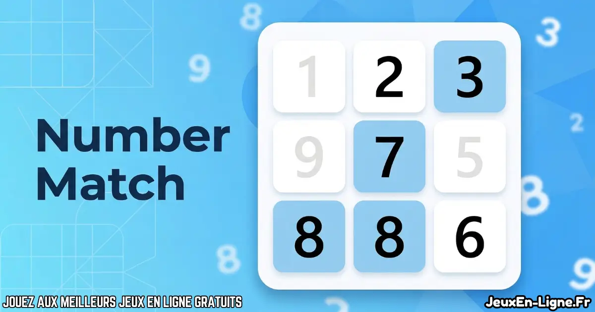 Joue à  Number Match Gratuit En Ligne