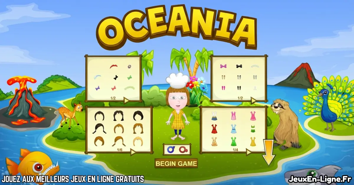 Joue à Oceania Gratuit En Ligne
