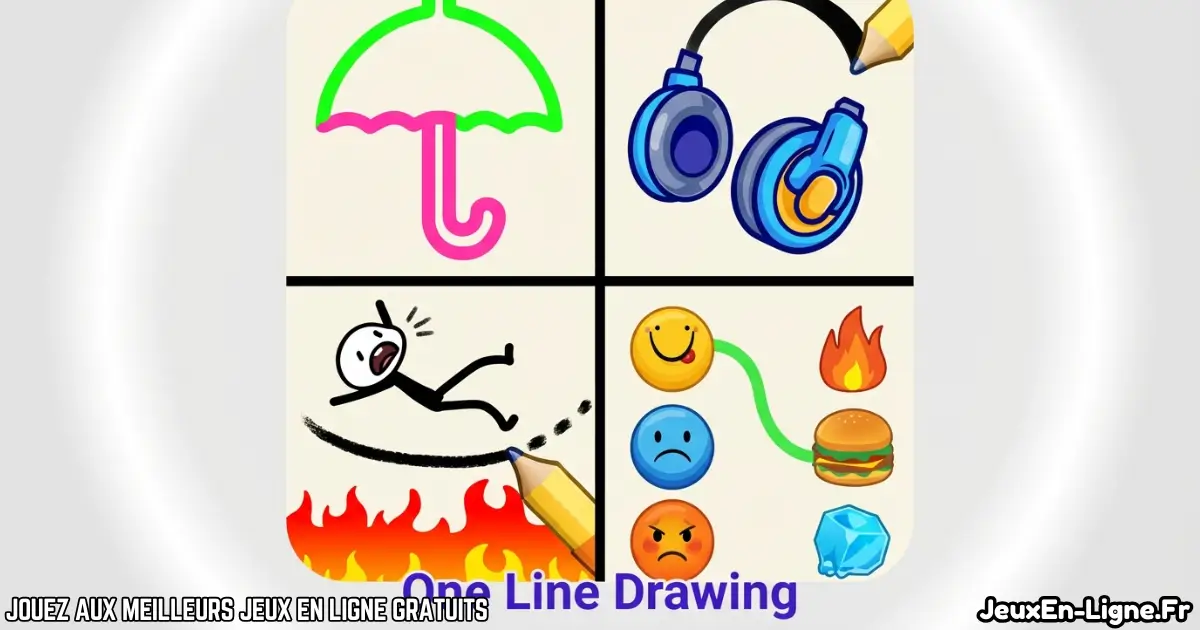 Joue à One Line Drawing Gratuit En Ligne