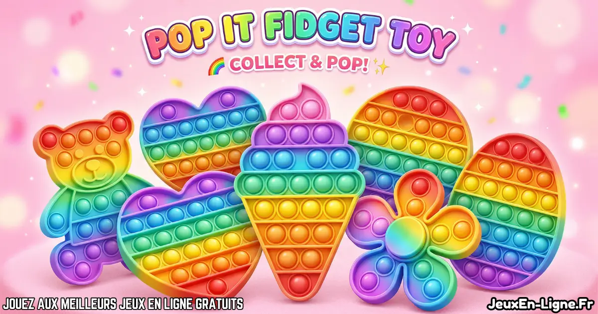 Joue à Pop it fidget Toy Gratuit En Ligne