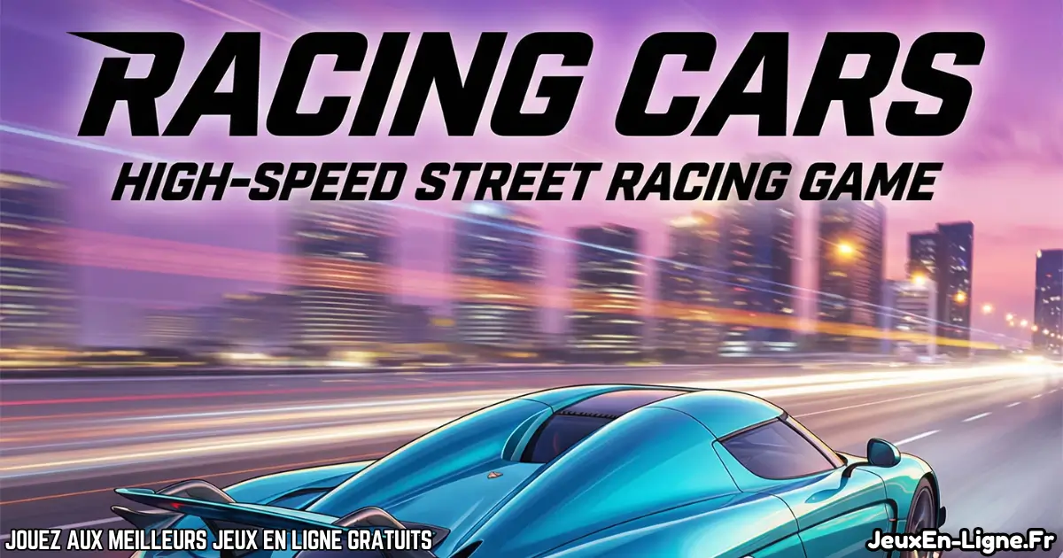 Joue à  Racing Cars Gratuit En Ligne