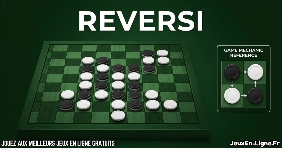 Joue à Reversi Gratuit En Ligne