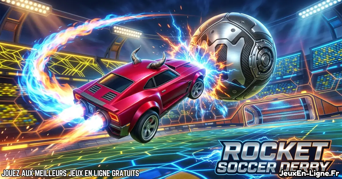 Joue à Rocket Soccer Derby Gratuit En Ligne