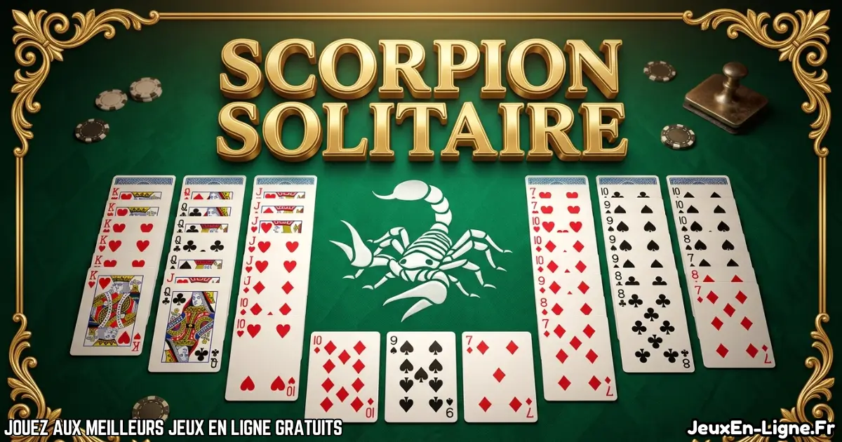 Joue à  Scorpion Solitaire Gratuit En Ligne