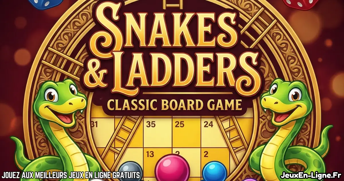 Joue à  Snakes and Ladders Gratuit En Ligne