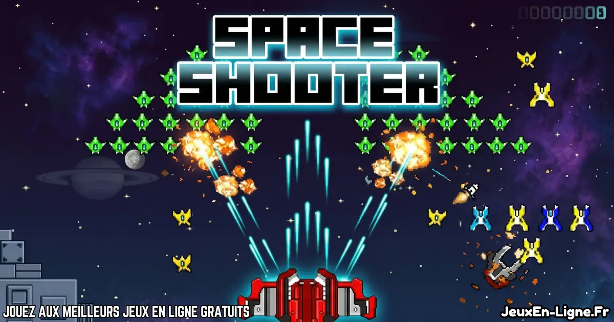 Joue à  Space Shooter Gratuit En Ligne