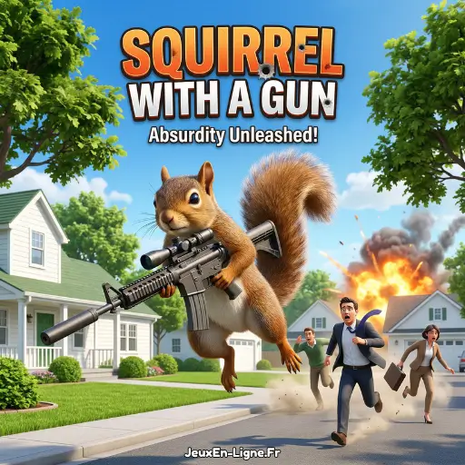 Squirrel with a gun! Icon