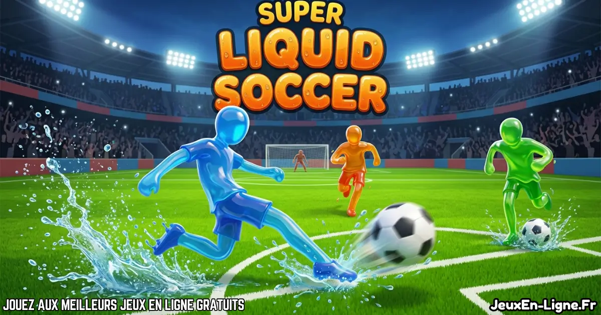 Joue à Super Liquid Soccer Gratuit En Ligne