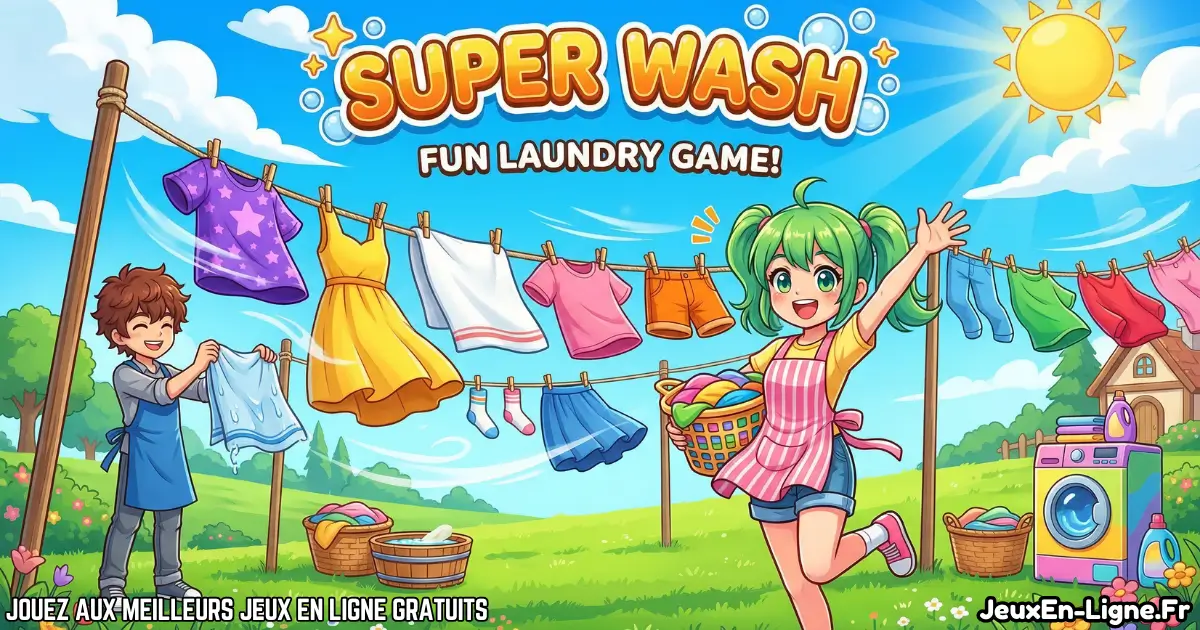Joue à Super Wash Gratuit En Ligne