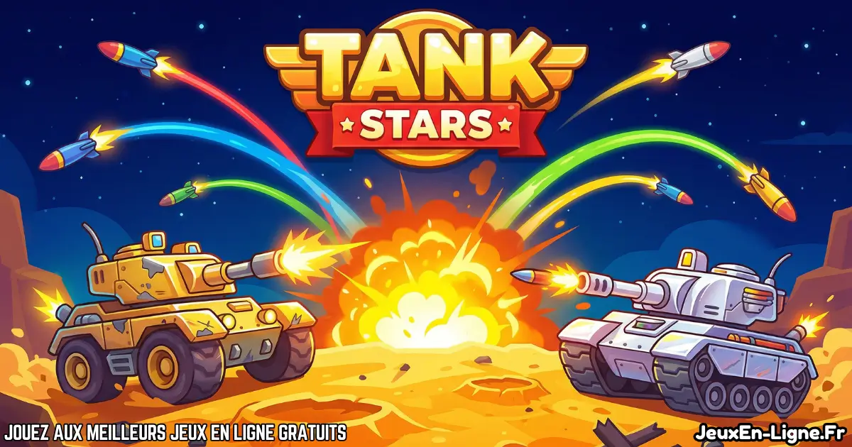Joue à  Tank Stars Gratuit En Ligne