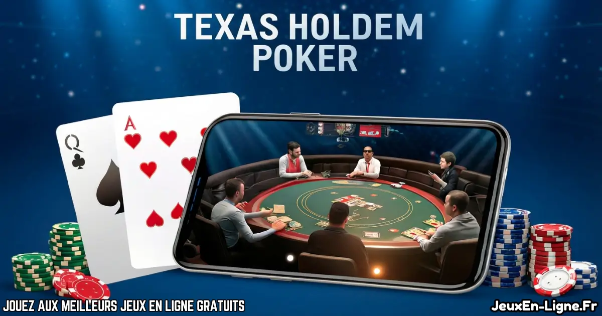 Joue à  Texas Holdem Poker Gratuit En Ligne