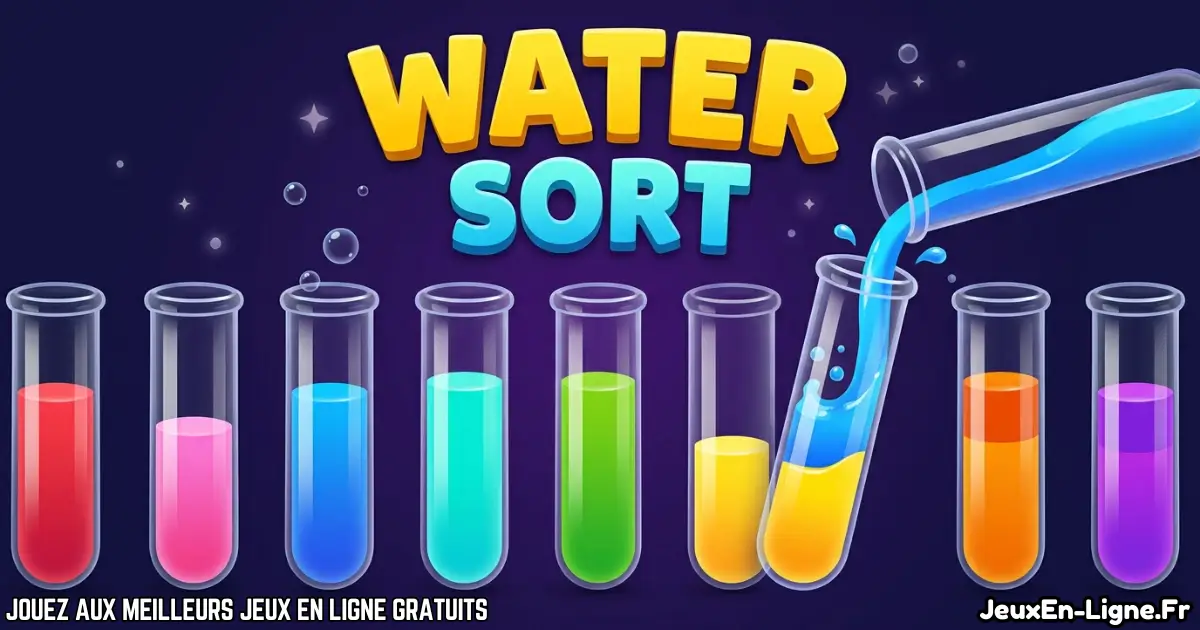 Joue à Water Sort Gratuit En Ligne
