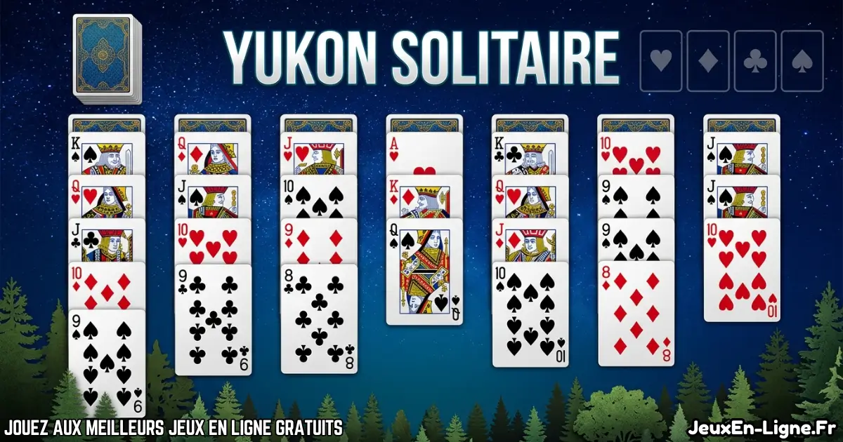 Joue à Yukon Solitaire Gratuit En Ligne