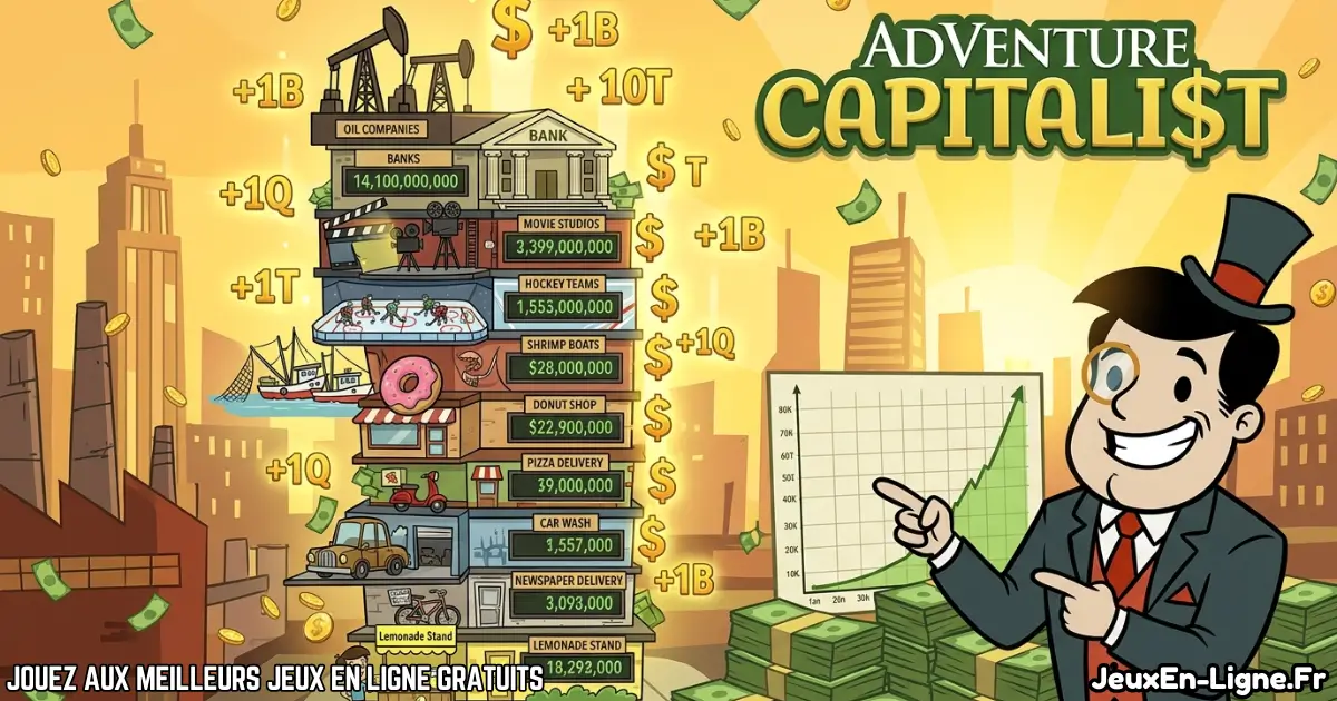 Joue à Adventure Capitalist Gratuit En Ligne