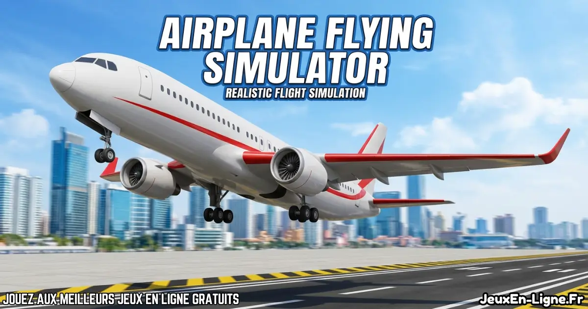 Joue à Airplane Flying Simulator Gratuit En Ligne