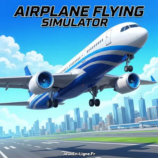 Airplane Flying Simulator Icon