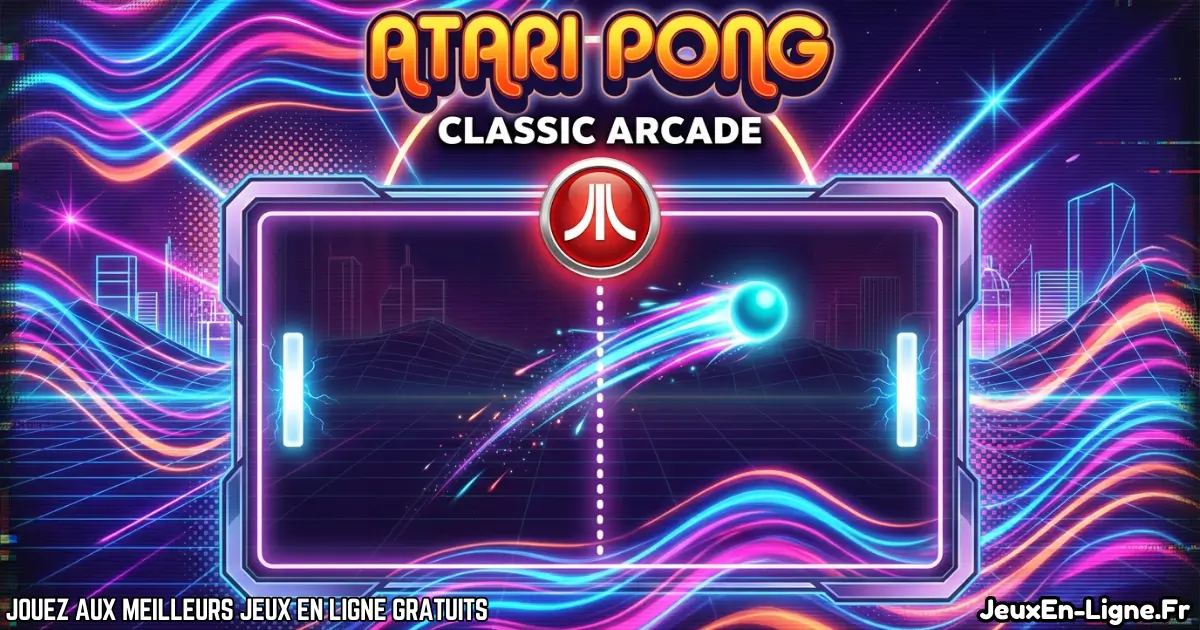 Joue à Atari Pong Gratuit en ligne
