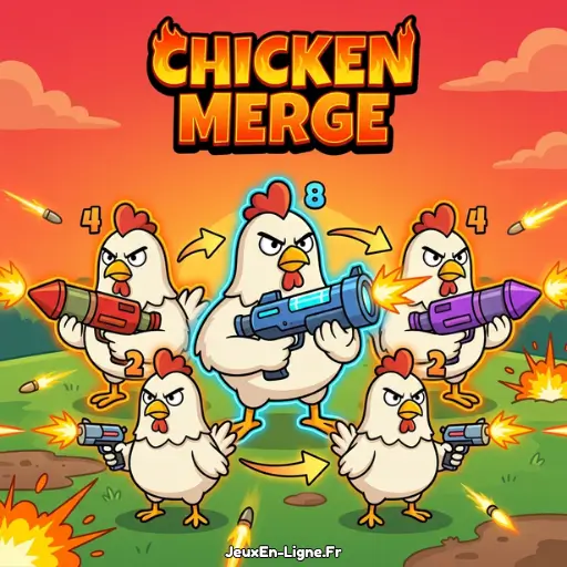 Chicken Merge Icon