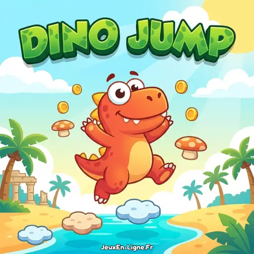 Dino Jump Icon
