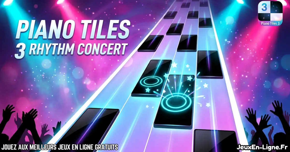 Joue à Piano Tiles 3 Gratuit en ligne