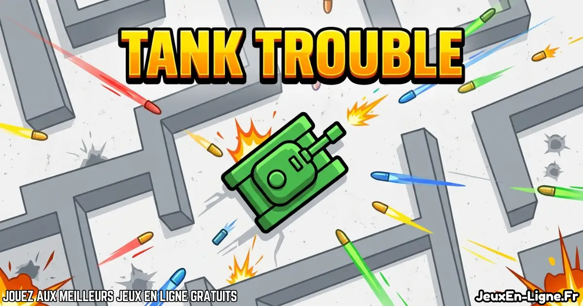 Joue à Tank Trouble Gratuit en ligne