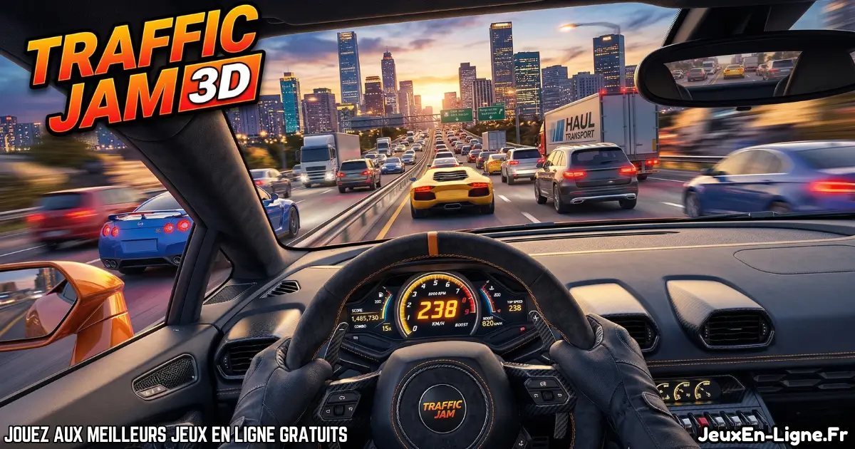 Joue à Traffic Jam 3D Gratuit En Ligne