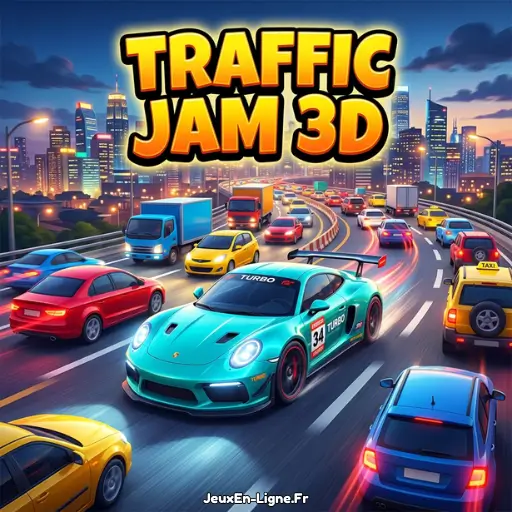Traffic Jam 3D Icon