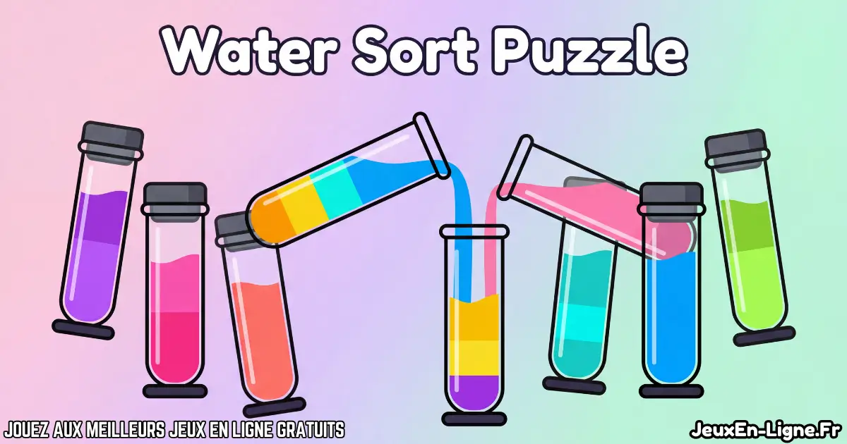 Joue à Water Sort Puzzle Gratuit en ligne