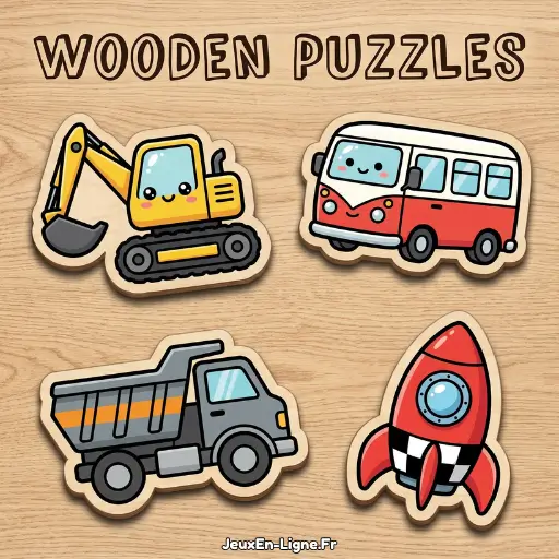 Wooden Puzzles Icon