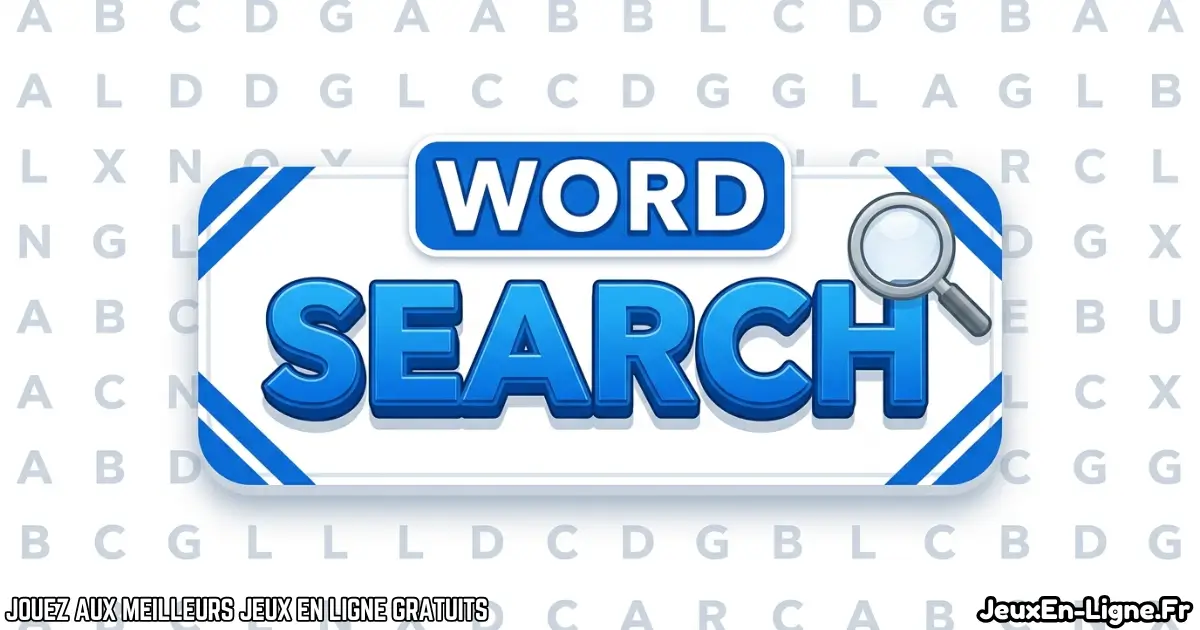 Joue à  Word search Gratuit En Ligne