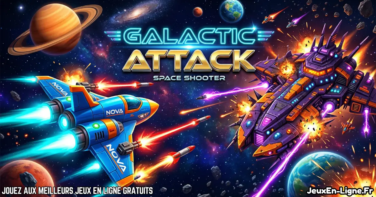 Joue à  Galactic Attack Gratuit en ligne
