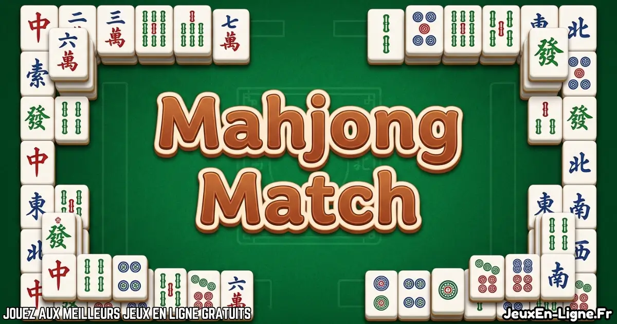 Joue à Mahjong Match Gratuit en ligne