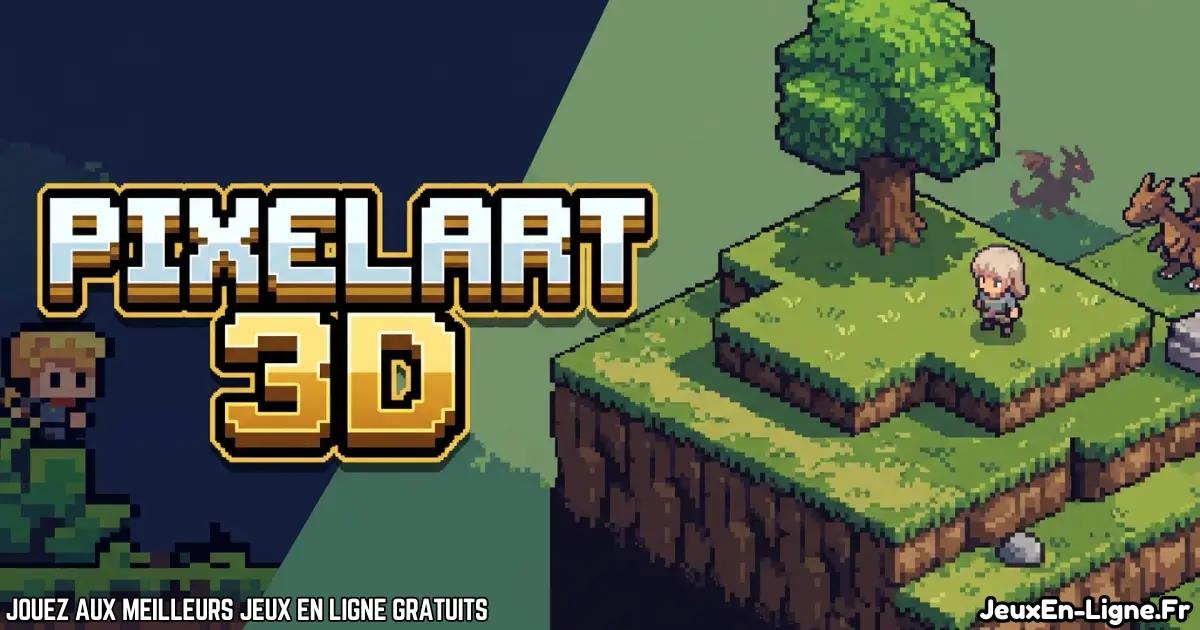 Joue à  Pixel Art 3D Gratuit en ligne