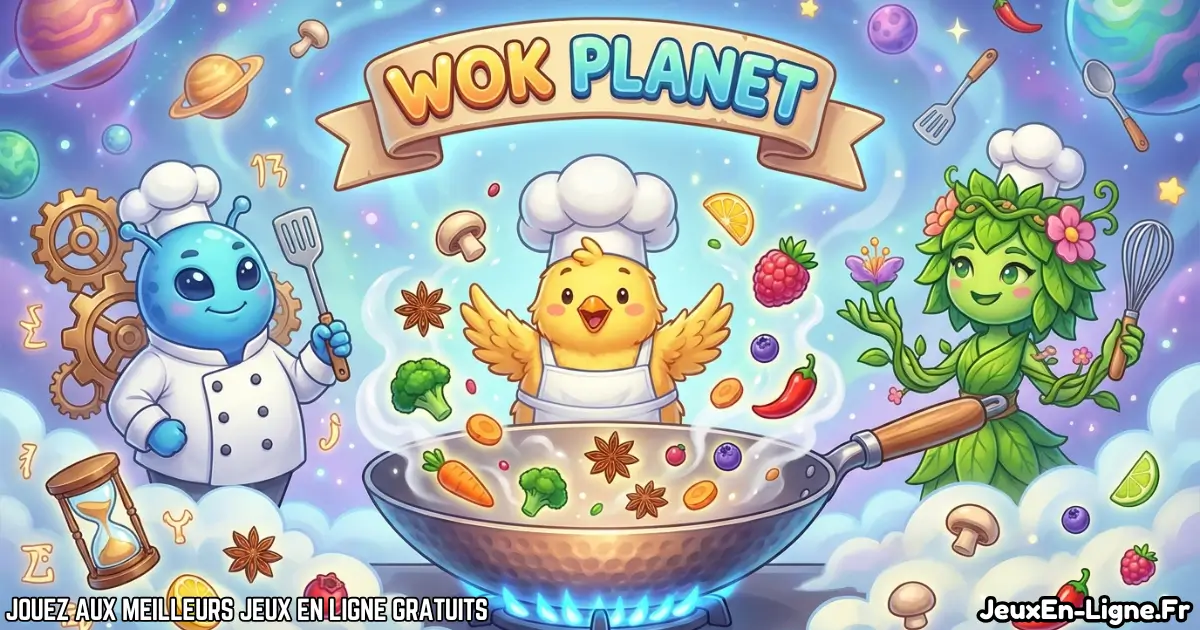 Joue à Wok Planet Gratuit en ligne